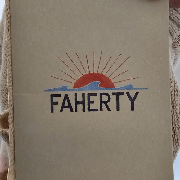 FAHERTY NEW Surfer 100% Organic Cotton Sweater Tee, Women's XS - Picture 9 of 10